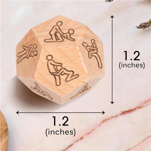 Couples Gift Ideas, Date Night Dice for Couples - Valentines Day Gifts - Picture 4 of 7